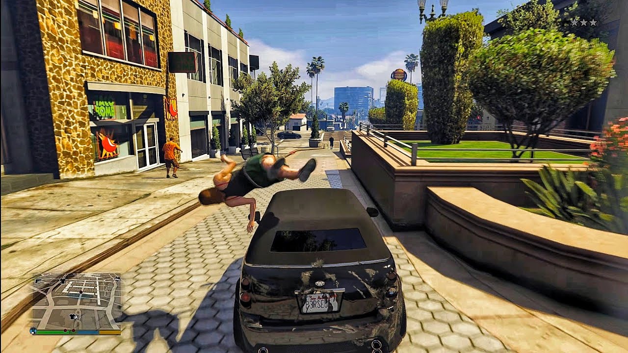 Grand Theft Auto V PS5 Free-roam Gameplay #1702