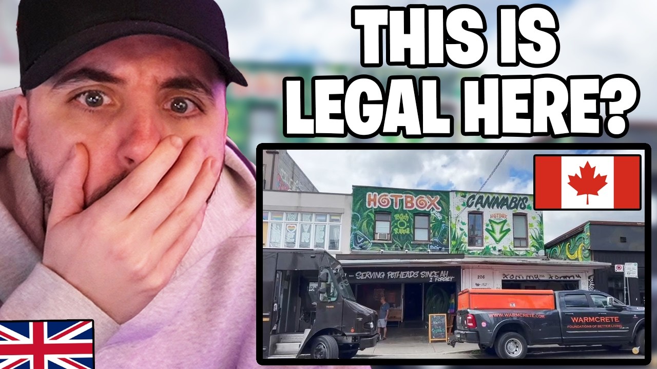 Brit Reacts to My First Time Seeing Toronto, Canada!