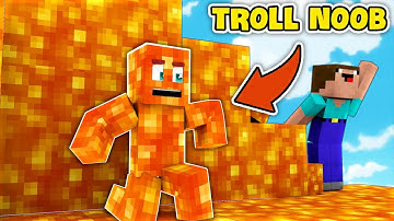 TROLL NOOB BẰNG LAVA (Minecraft Trốn Tìm)
