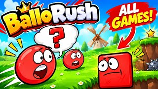 Can Red Ball Survive This Impossible Level? 😨 #crazy #gameplay #gaming screenshot 2