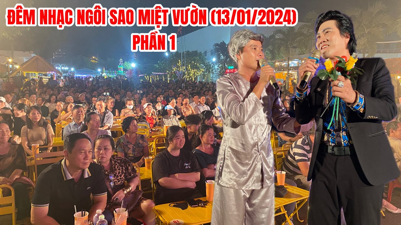 Đêm nhạc Ngôi Sao Miệt Vườn 13/01 (P1): NSƯT Đào Vũ Thanh dạy Khương Dừa hát vọng cổ trên sân khấu