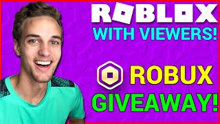 🔴 HUGE ROBUX GIVEAWAY in Pls Donate! | Viewers Pick the Games! | Roblox Live Stream