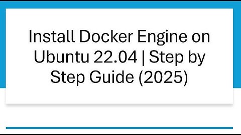 Install Docker Engine on Ubuntu 22.04 | Step by Step Guide (2025) P1 #linux #zabbix #tech