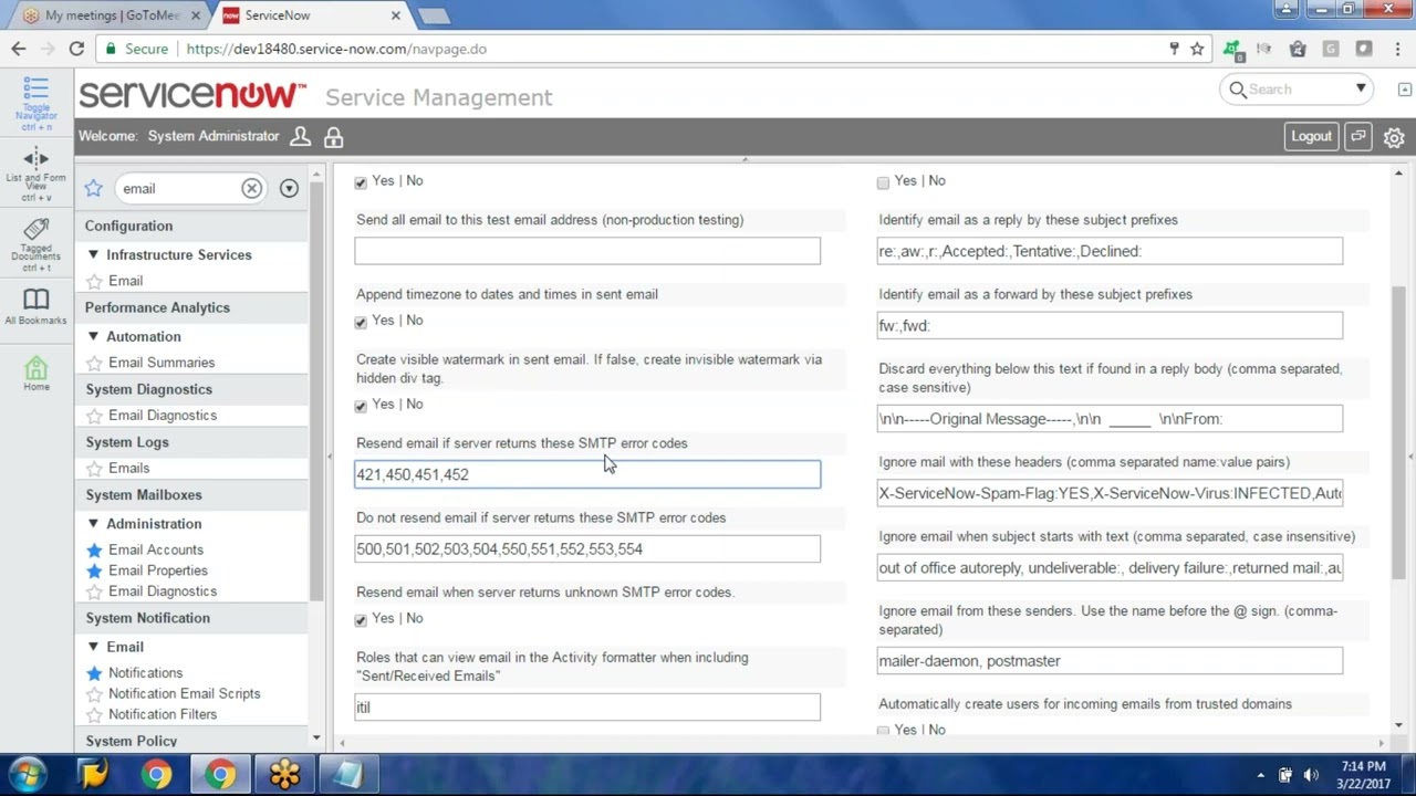 ServiceNow Outbound Email Notifications 10th Class YouTube ServiceNow Outbound Email Notifications 10th Class YouTube