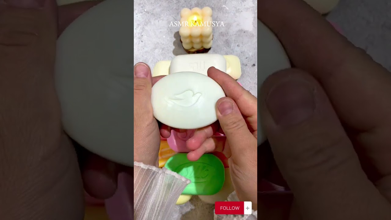 🧼Desempaquetado de jabón colorido | ASMRSOAP |