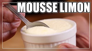 MOUSSE de LIMON 3 INGREDIENTES Más fácil IMPOSIBLE 5MIN