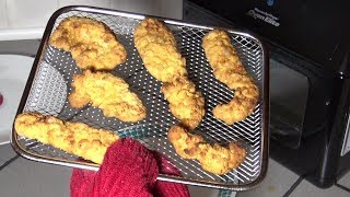 ... how to heat tyson crispy chicken tenders from frozen in the power
air fryer oven elite....