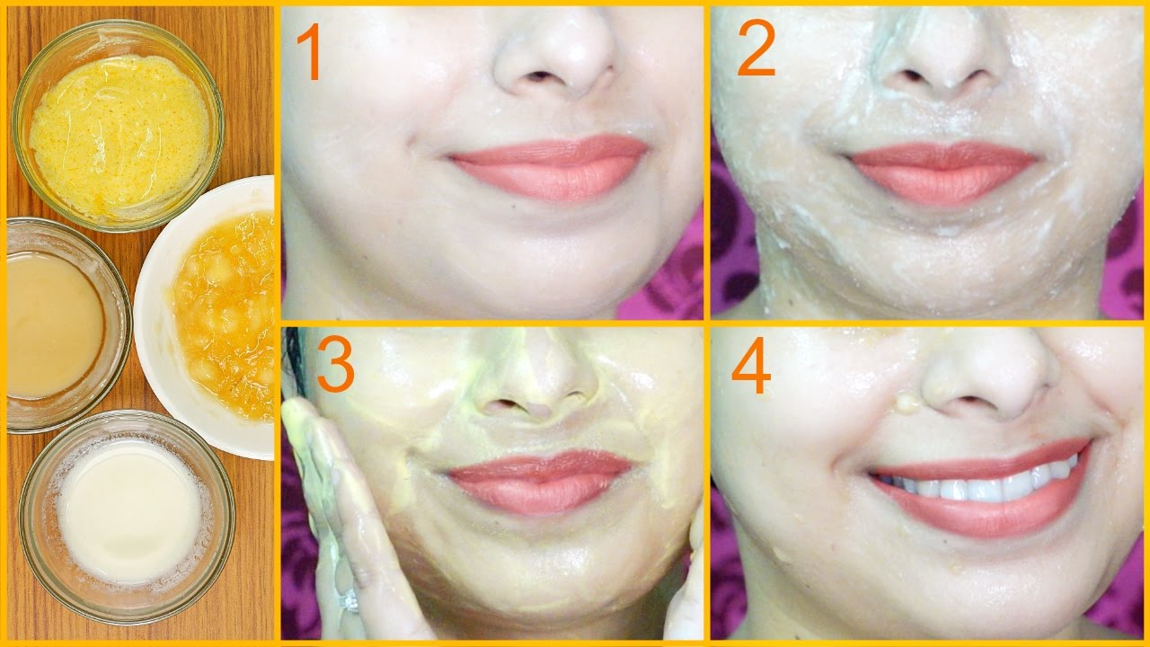 How to Do Facial At Home to Get Fairer & Glowing Skin | Demonstration -  YouTube