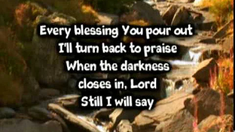 Blessed Be the Name of the Lord