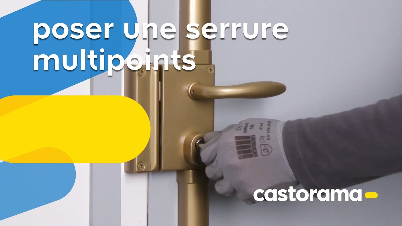 Comment poser un verrou sur une porte ?