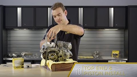 ProX CRF450X Rebuild Part 10: Piston Prep and Installation