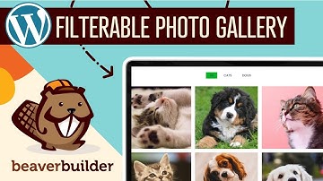 How to Add FILTERABLE PHOTO GALLERY to WordPress (Beaver Builder Image Gallery Tutorial)