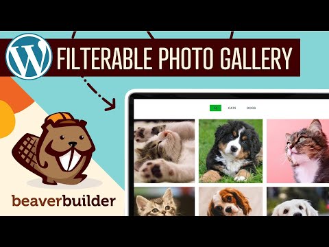  New  How to Add FILTERABLE PHOTO GALLERY to WordPress (Beaver Builder Image Gallery Tutorial)