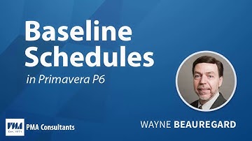 Using Primavera P6 to Create, Maintain & Assign Baseline Schedules