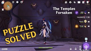 The Temples Forsaken Sand Puzzle  - Genshin Impact