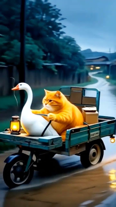 Ek bili ne batak ko legeya #animals #cow #farming #cat #bilibili #ai #automobile #shortsfeed