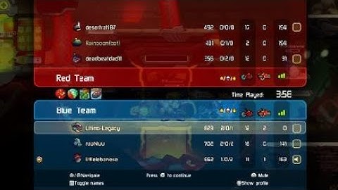 3 vs 3 Team Win 3.58 Minutes Plus Top 20 Player Rage Quits (Awesomenauts Assemble! PS4)