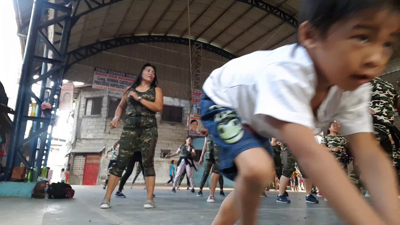Zumba gold goes to tribu 5 dancing in the street