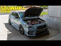 Making 500whp on a Stock STI Engine...did it blow?