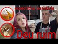 Casal craft na cozinha *deu ruim*