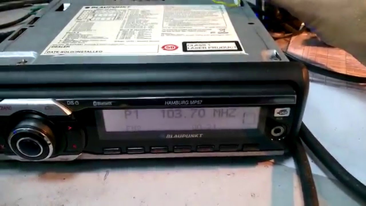 Проводной блок ДУ для магнитол Blaupunkt - YouTube