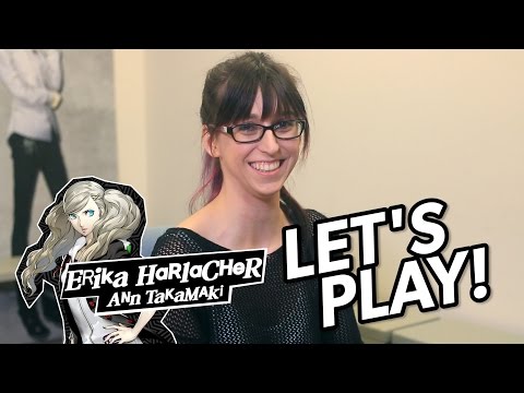 Persona 5:  Ann's Voice Actor Erika Harlacher Let’s Play!