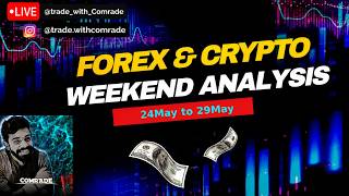 CRYPTO &amp; FOREX WEEKLY ANALYSIS I GOLD &amp; ALL MAJOR PAIRS II COMRADE_TRADERS