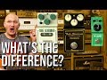 How is the Ibanez TSV808 different from the NTS or TSmini?