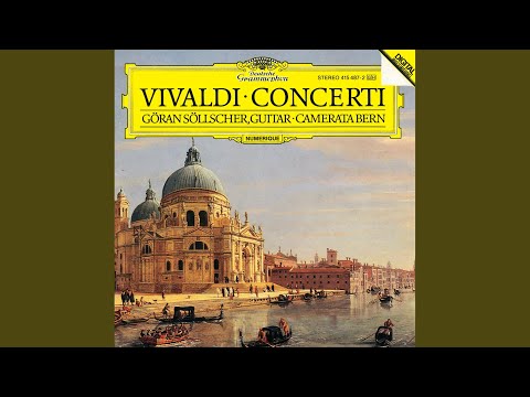 Vivaldi: Concerto for Lute, 2 Violins and Continuo in D Major, RV 93: II. Largo