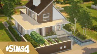 Can This Modern House Inspire Your Next Build?  | The Sims 4 + Blooming Rooms | Stop Motion | No CC