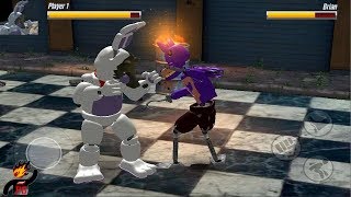 Street Night Battle Animatronic Fighter (by Nicholee Breyman) / Android Gameplay HD screenshot 1