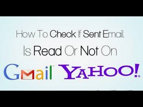 How does one see if an email has been read on Yahoo?