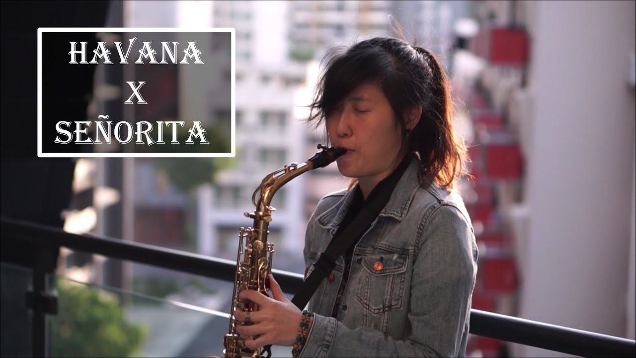 Señorita x Havana saxophone cover (Shawn