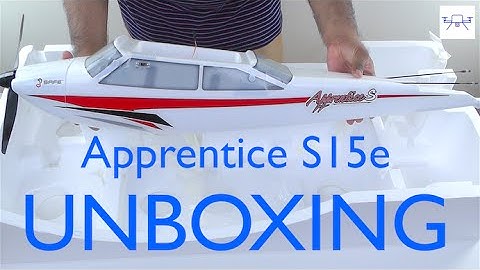 E-Flite Apprentice S15e Unboxing - Part 1
