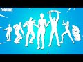 All Legendary Fortnite Dances &amp; Emotes! (Night Out, Goated, Shadow Play, Terminator, Bpm Breakdown)