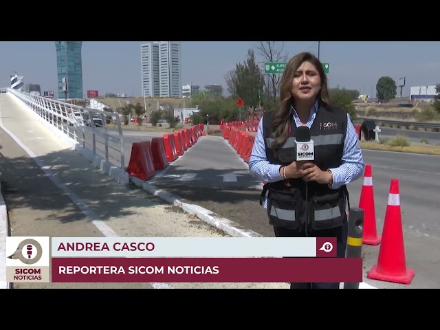 Habilitan ruta especial para usuarios de la ciclovía en Periférico Ecológico