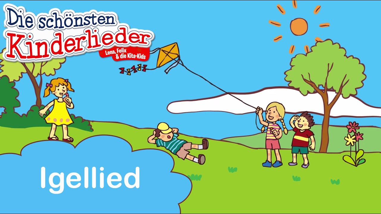 Igele Igele Schau Mal Ins Spiegele Text Igellied | Kinderlied mit Text zum mitsingen - YouTube