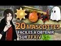 20 mascottes faciles  obtenir sur final fantasy xiv