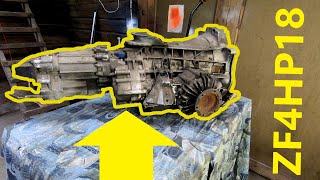 WHAT`S INSIDE ? | AUDI S4 C4 2.2T  | ZF4HP18 ATM 4WD GEARBOX