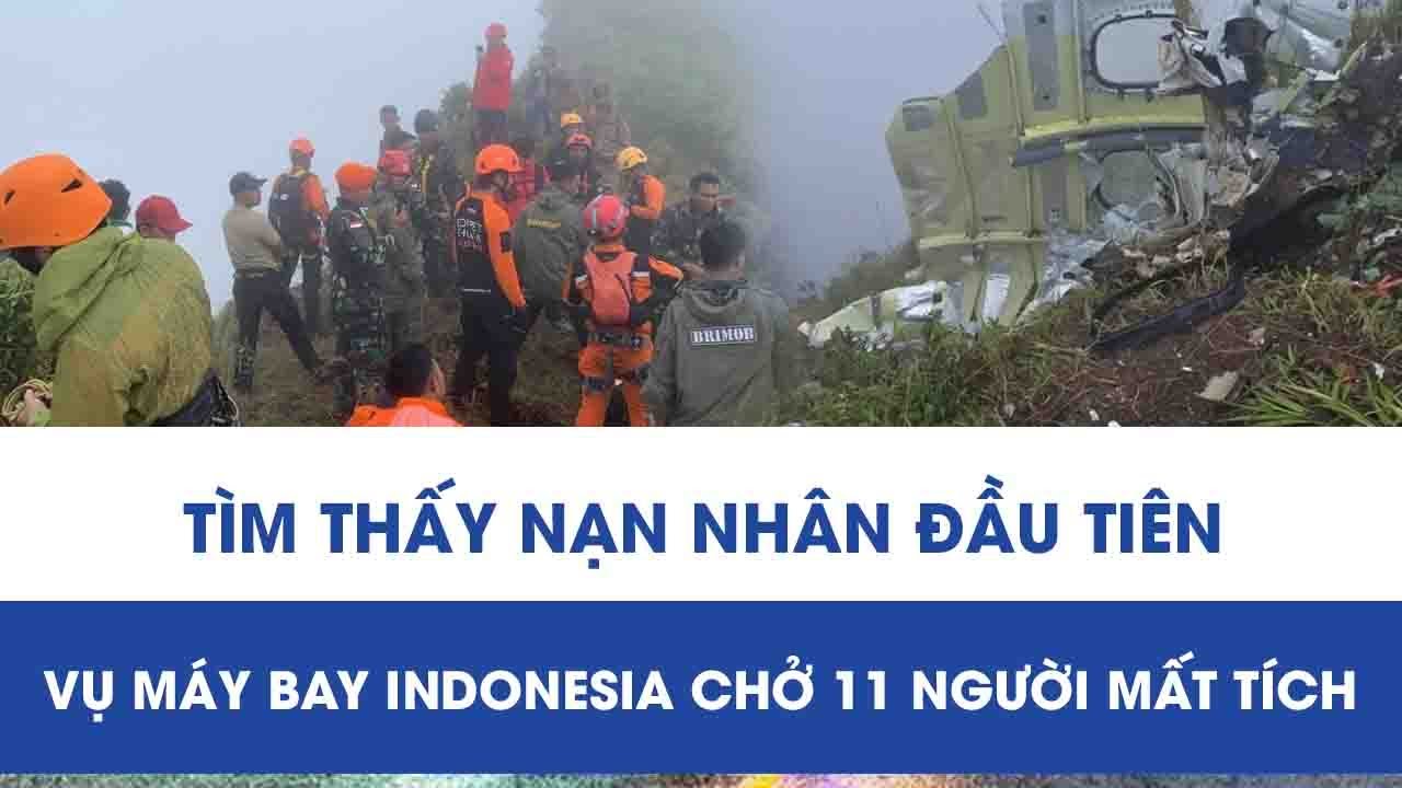 Nóng: Tìm thấy nạn nhân đầu tiên vụ máy bay Indonesia chở 11 người mất tích