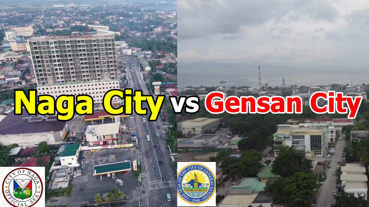 General Santos City vs Naga City / Views from Above
