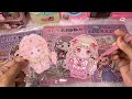5 Minutes Satisfying with Unboxing Cute Sticker, Paper doll, paper dolls, paper doll dressup ASMR