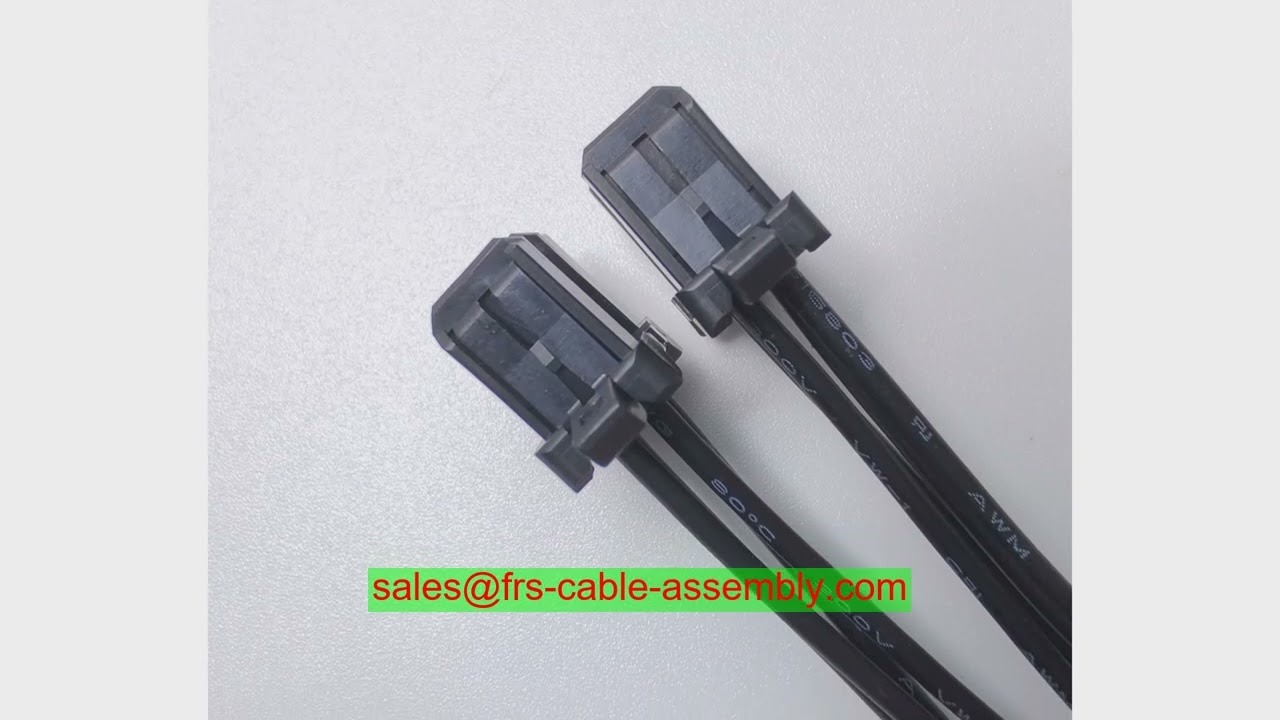 יצרן הרכבה של כבלים 38 AWG מיקרו סרט שדל כבל 0.6 מ"מ כבל IDC מגרש JST 10XSR-36KHF 10 רתמת חוט סיכה