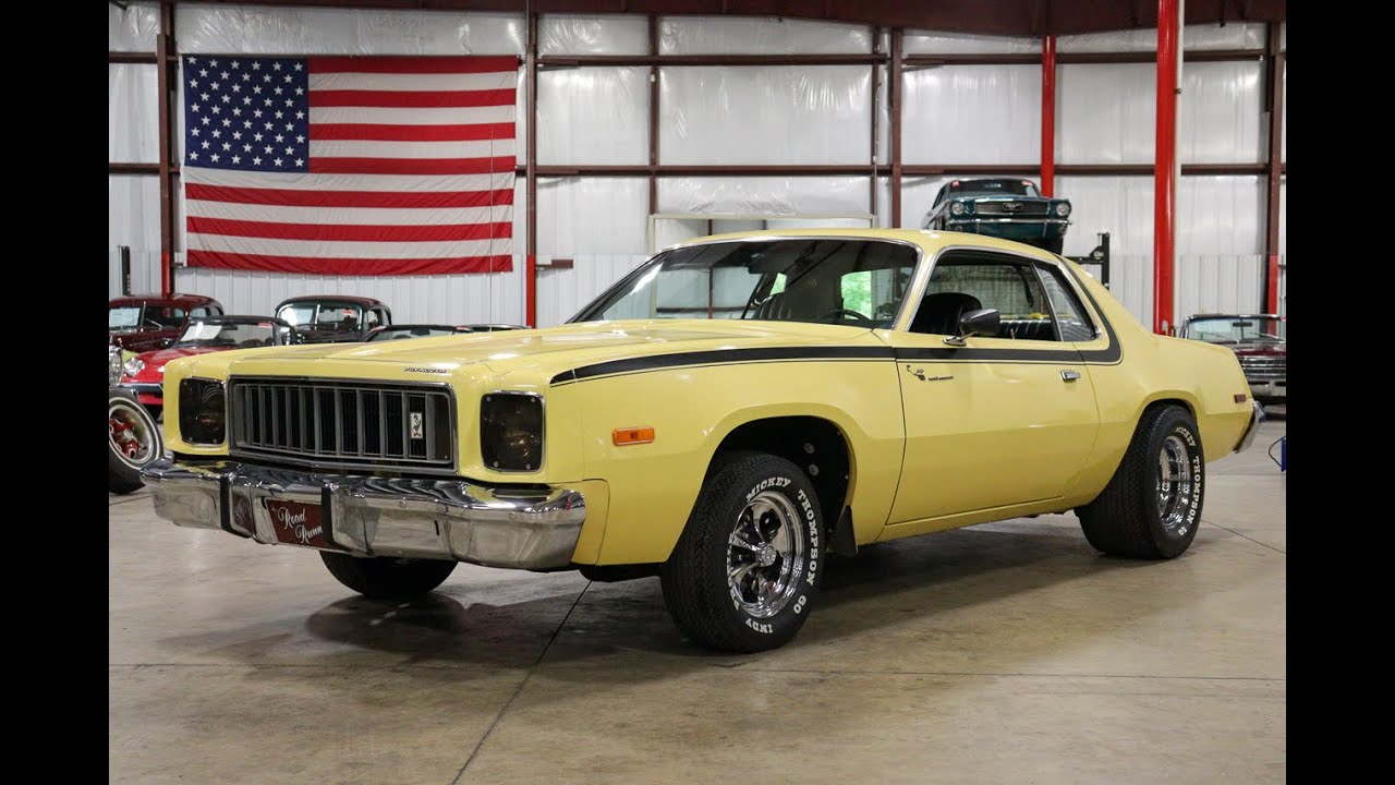 1975 Plymouth Roadrunner Walk Around Video 45k Miles Youtube