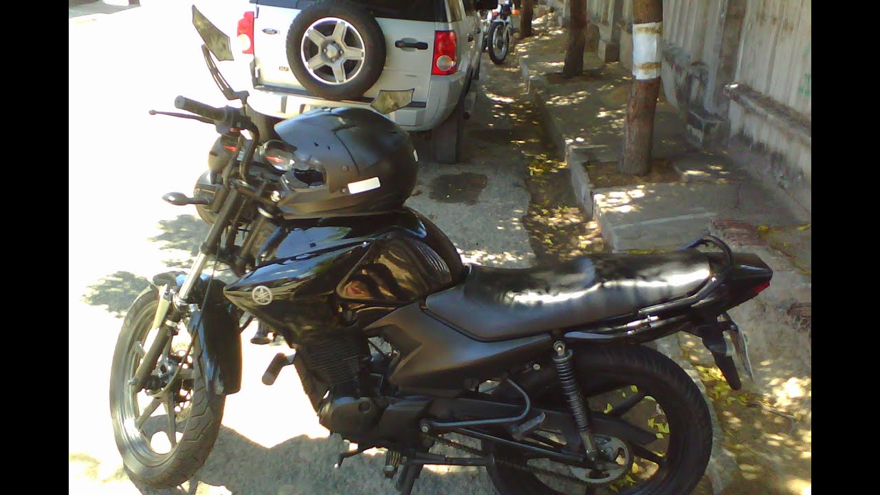 Yamaha Factor 125 Tunada, Motor Preto Fosco, Black Edition