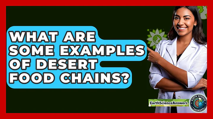 What Are Some Examples Of Desert Food Chains? - Earth Science Answers