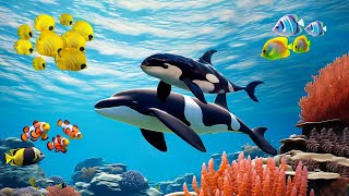 The Colors of the Ocean 4K ULTRA HD - The Best 4K Sea Animals for Relaxation & Calming Music