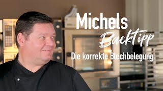 Backtipp "Die korrekte Blechbelegung" #backtipp