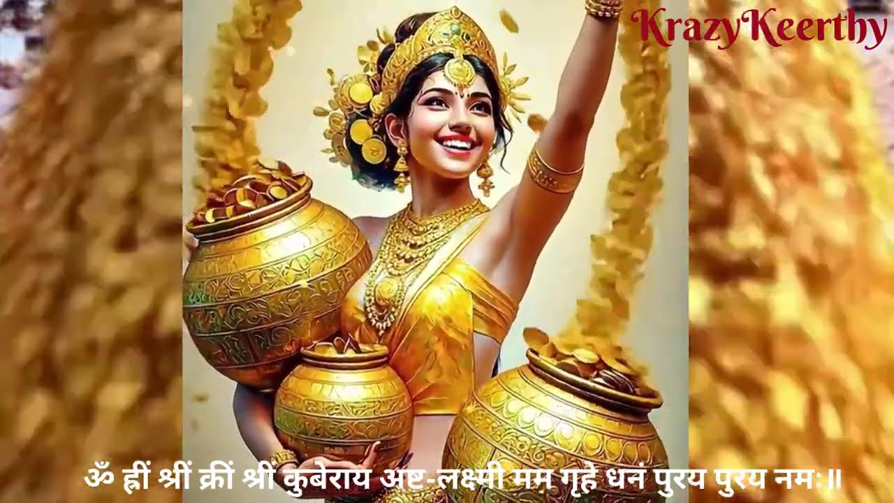 kubera ashta lakshmi mantra! 💥 for Wealth & Abundance | Powerful mahalaxmi mantra | 