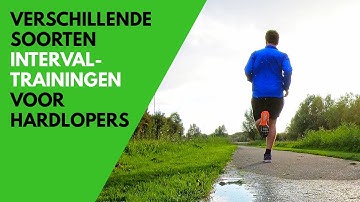 Verschillende soorten intervaltrainingen voor hardlopers